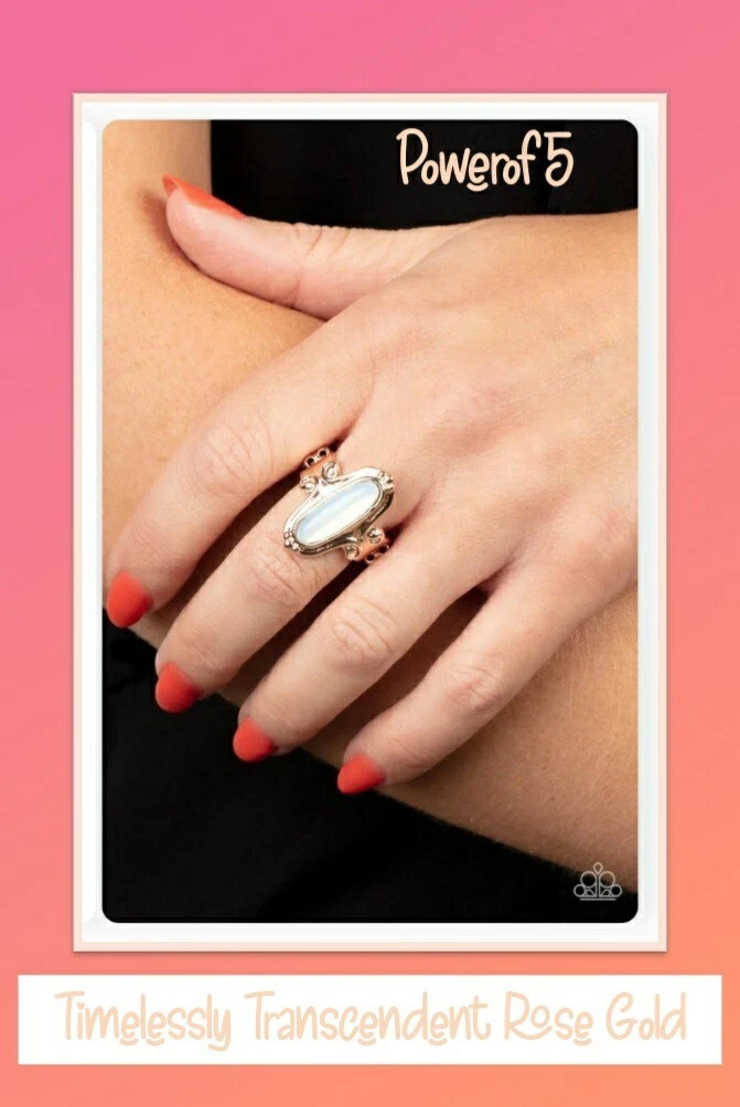 Rose gold ring paparazzi clearance