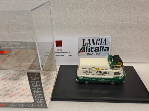 FIAT 238 ASSISTENZA RALLY TEAM LANCIA ALITALIA 1977 1:43 RIO4736 Made in Italy - Foto 2 di 3