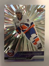Arnaud Durandeau Young Guns Outburst Silver 2023-24 Upper Deck Series 1 Hockey
