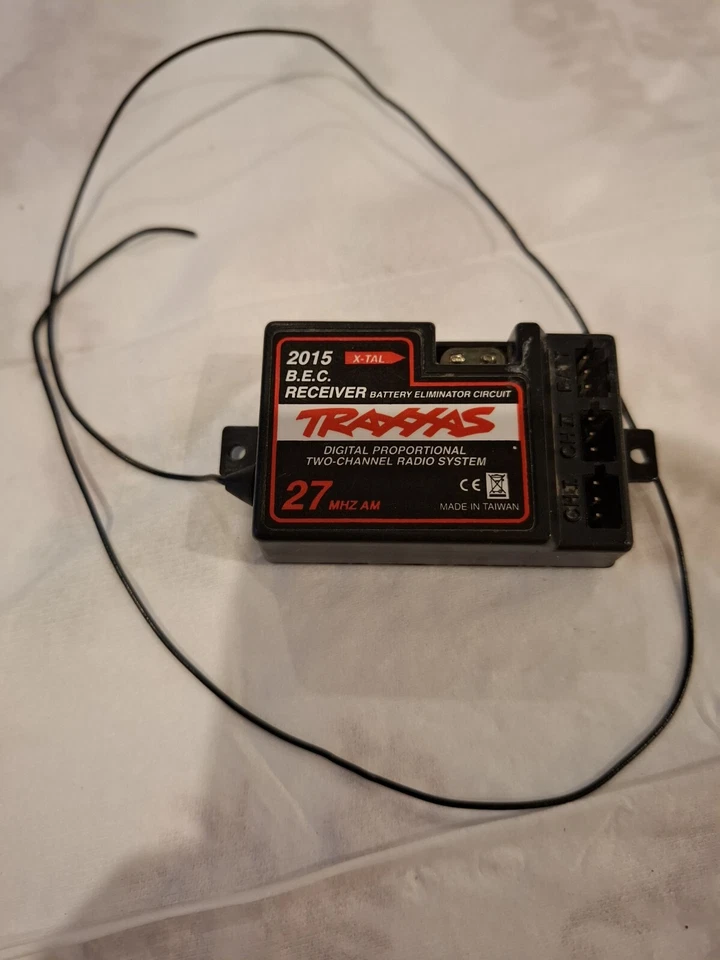 TRAXXAS 2015 X-TAL RECEIVER 27MHz AM 2 Channel with BEC - Image 4 of 4