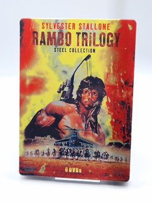 Rambo 1-3 - 6 Disc Steelbook Collection UNCUT / Trilogy
