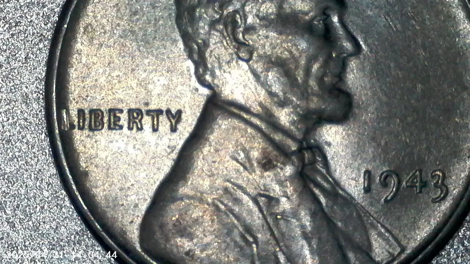 usa 1 cent lincoln wheat penny 1943 - Image 4 of 4