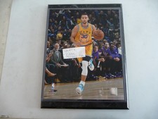 STEPHEN CURRY GOLDEN STATE IN CITY CONNECT 8X10 PHOTO MOUNTED A 9X12 PLAQUE