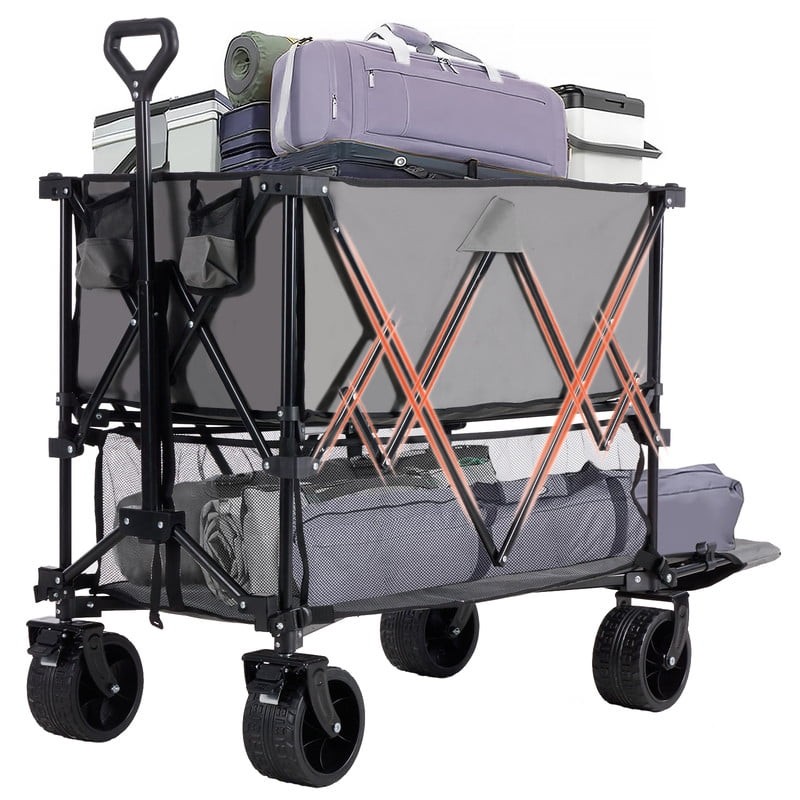 【新品・未開封】C2-46T FOLDING CARRY WAGON DOD Folding Carry Wagon 戶外露營手拉車米色C2-46T – CampingCat Outdoor