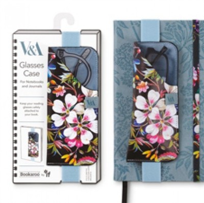 V & A Bookaroo Glasses Case Kilburn Black Floral (General merchandise)