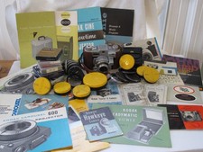 KODAK Camera Filter Cap Manuals Adapter Ring Mixed LOT 8