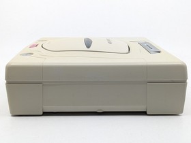 Sega Saturn White HST-3220 NTSC-J Japan Tested w/  SEGA RALLY CHAMPIONSHIP
