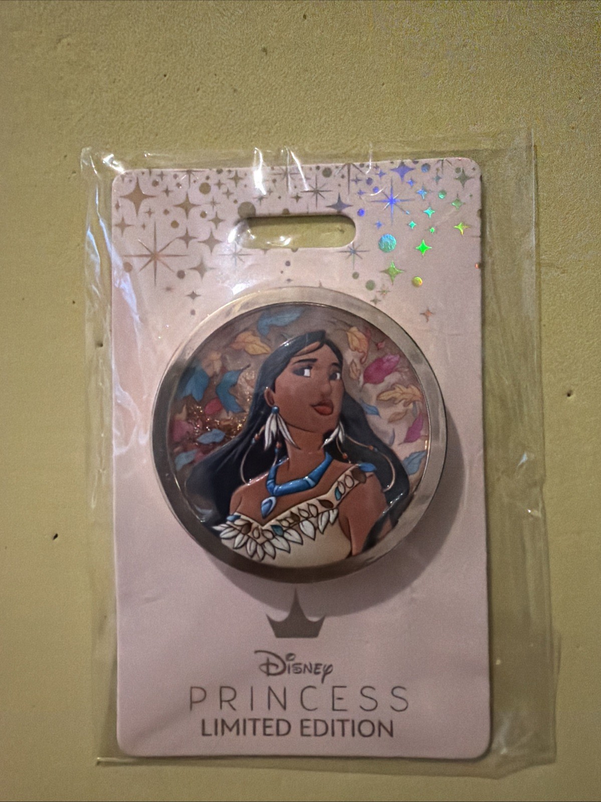 2024 Disney D23 Expo MOG WDI Exclusive Princess Pocahontas Glitter Pin LE 400
