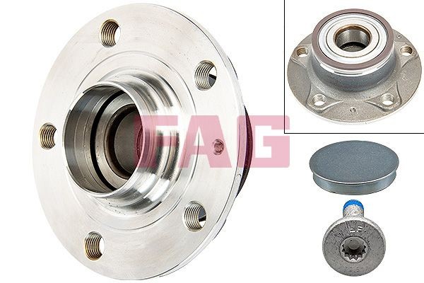 Schaeffler Fag Radlagersatz 713 6111 30 FüR Skoda-image