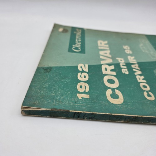 1962 Chevrolet Corvair & Corvair 95 Original Service Shop Manual Supplemen B - Picture 15 of 15