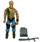 Vintage GI Joe Buzzer Complete 3.75" Action Figure Dreadnok 1984 Hasbro ARAH