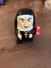 VTG Nunzilla Walking Nun Wind Up - Not Working But Cute