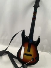 Nintendo Wii Guitar Hero Red Octane 95455.805 Wireless Controller Sunburst