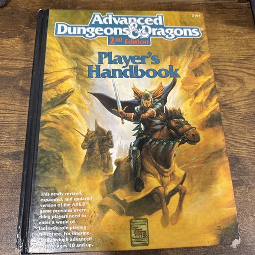 Player's Handbook TSR 2101 Advanced Dungeons & Dragons 2nd Edition