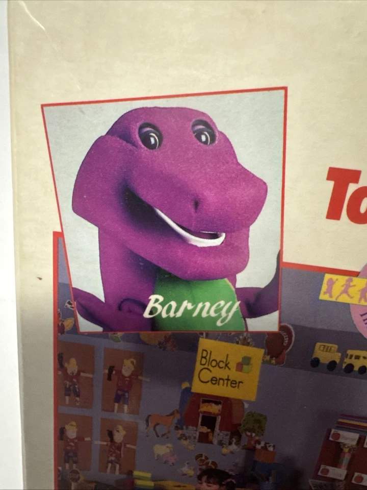 Barney & Backyard Gang Goes To School VHS 1990 Video Tape Rare Case Cover - Image 4 of 4