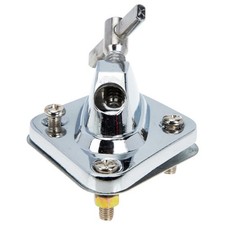 Alloy Bass Drum Base Stand Durable Silver Drum Leg Supply for Percussion