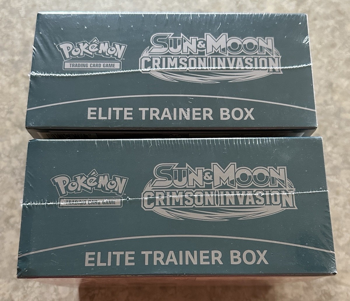 Sealed Pokemon Sun & Moon Crimson Invasion Elite Trainer Box | eBay