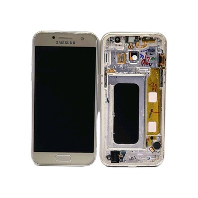 Original Samsung Galaxy A3  SM-A320F LCD Display Bildschirm Mit Rahmen Gold A