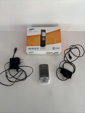 Vintage Samsung SGH-a777 Cellular Slide Phone w/Original Box and 2 Chargers