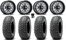 ITP Momentum 15" Wheels Milled 37" RocScraper Tires Can-Am Maverick X3