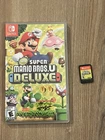 New Super Mario Bros. U Deluxe (Nintendo Switch, 2019) CIB Complete Tested Works