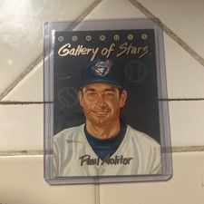 Paul Molitor 1993 Donruss Gallery of Stars - GS-6