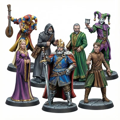 Royal Court Miniatures | Fantasy Miniature | Galaad Miniatures