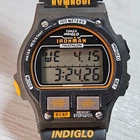 Vintage Mens Timex Ironman Triathlon 8 Lap Digital Watch Indiglo New Battery