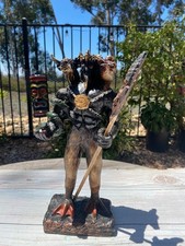 Satan 13" X 5" Color Black / Resin/ Devil / Evil / Statue Figurine Collectible