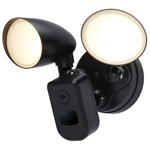 Nuvo Lighting 65/930 Double Light 8-5/8"W LED Outdoor Flood Light - Black - Picture 6 of 11