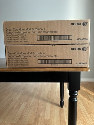 Xerox Drum Cartridge Versant (x2) 013R00676 Unopened 80/180/2100/3100 Press