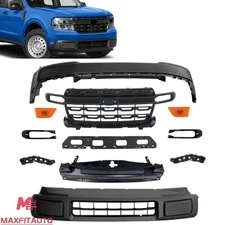 For Ford Maverick 2022 2023 2024 Front Bumper Cover Grille Marker Light Set