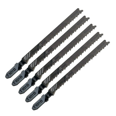 #ad Bosch 5 Pack of Genuine 4 Inch 6 TPI T Shank Jig Saw Blades T101B 5PK $13.98