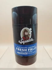 Dr. Squatch Fresh Falls 2.65 oz Men's Natural Deodorant New!