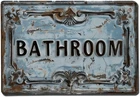 Bathroom Vintage Garage Bar Pub Tin Metal Signs Home Décor 8x12