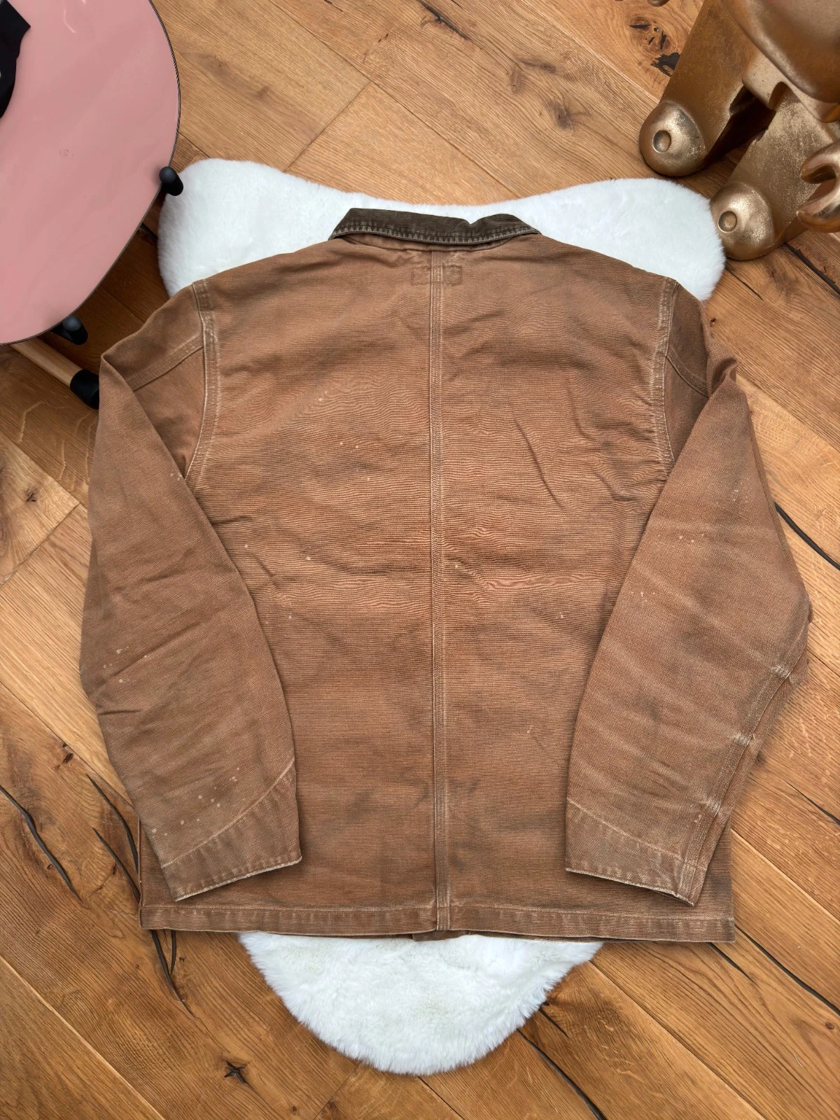 Polo Ralph Lauren Men’s Brown Sportsman Work Utility Dog Jacket Canvas XL Bnwt image 20
