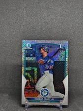 2023 Bowman Chrome - #BCP-124 Robert Perez Jr 1st Prospect - Mojo Refractor