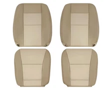 Leather Seat Cover For Ford Explorer Eddie Bauer Tan Limited XLT 2008 2009 2010