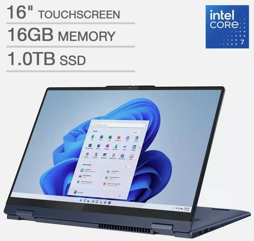 Lenovo IdeaPad 2 in 1 5i 16" 1920x1200 Touch Core 7 150U 16GB 1TB SSD Win 11