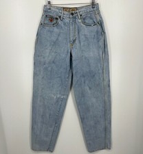 Bugle Boy Jeans Adult Size 30 Blue Light Wash Vtg 90s High Rise Cotton USA