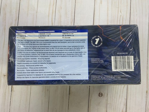 SELLADO REVELL Star Wars Snap Tite ARC-170 Starfighter Modelo Kit Modelo 85-1855 A1 - Imagen 4 de 9
