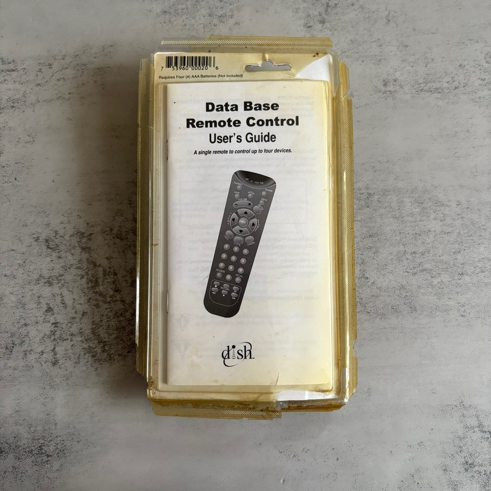 Remote Control Dish Network 211 IR/UHF Pro Remote TV1 IR TV2 IR UHF B5 ...