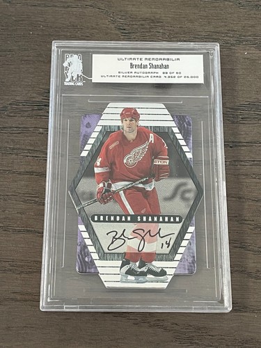 2000-01 BAP Ultimate Memorabilia Silver Auto Brendan Shanahan #U2 Red Wings /90 - 第 1/2 張圖片