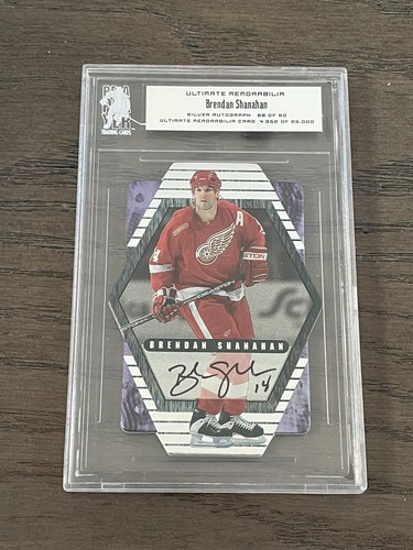 2000-01 BAP Ultimate Memorabilia Silver Auto Brendan Shanahan #U2 Red Wings /90 - Picture 1 of 2