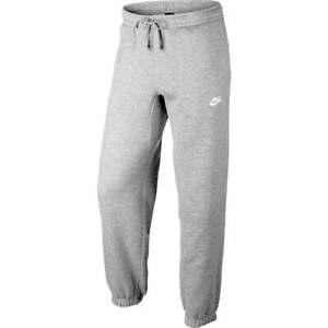 grey nike tracksuit bottoms