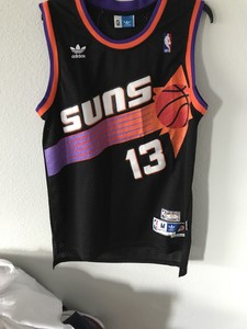 Phoenix Suns #13 Steve Nash Mens Throwback Vintage Black Jersey Medium | eBay