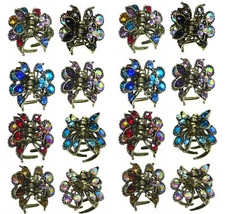 JCGY 2 Sets of 8, 16 Count, Metal Mini HairClaws for Women Girls Stylg LPW-5-8-2