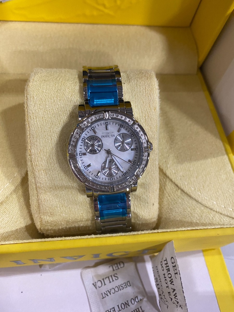 Invicta Wildflower Chronograph Limited Edition Diamond MOP  display picture 2