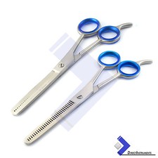Plain Barber Single Double Thinning Scissor Salon Hair Cutting Dressing Shears