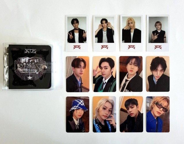Stray Kids JYP Shop Ate Pop-Up MD Binder Photocard